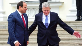 Gauck empfängt Ägyptens Präsident mit militärischen Ehren