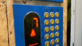 Die Aufzüge im Frankfurter Hotel „One“