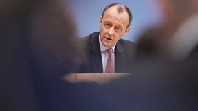 Ein sehr siegessicherer Kandidat