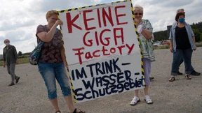 Kritik an Brandenburger Tesla-Fabrik