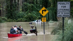 Regen in South Carolina nimmt kein Ende
