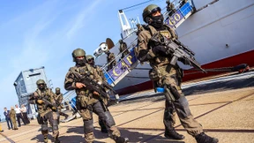 Polizei und Bundeswehr üben Terrorlage auf der Nordsee