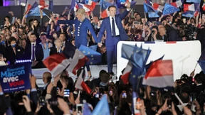 Erleichterung in Europa nach Wiederwahl Macrons