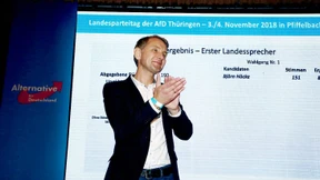 Höcke als Landesvorsitzender wiedergewählt