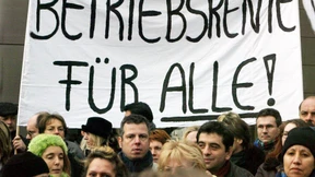 Plötzlich steigende Zinsen könnten Betriebsrenten gefährden