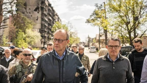 Merz in der Ukraine: Wir geben Ihnen alles, was wir können