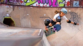 Schweben, stürzen, weiterbrettern