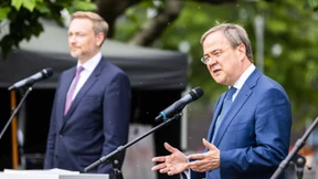 Union baut Vorsprung auf Grüne nach Hochwasser aus