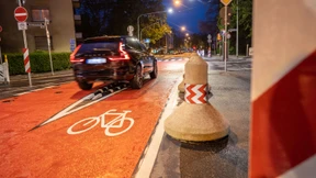 Radfahrerstadt im Autoland