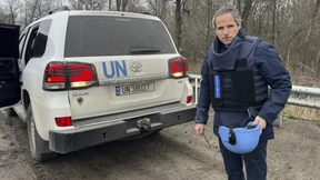 IAEA-Chef Grossi inspiziert Atomkraftwerk Saporischschja