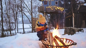 Seit wir am Feuer sitzen