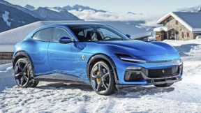 Auf einen Ferrari Purosangue