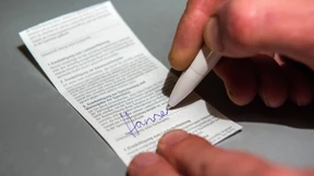 Der Abschied von der Unterschrift