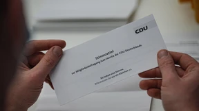 64 Prozent der CDU-Mitglieder beteiligen sich an Vorsitzenden-Wahl