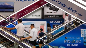Rettung lässt Sharp-Kurs scharf steigen