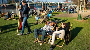 Temperaturen kratzen an der 20-Grad-Marke