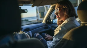 Hast du das Schild nicht gesehen?