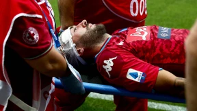 Kopfverletzung überschattet Spiel in Serie A