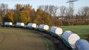 Behälter mit radioaktivem Abfall abgestürzt