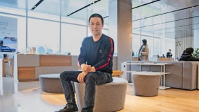 Herr Li will nach oben