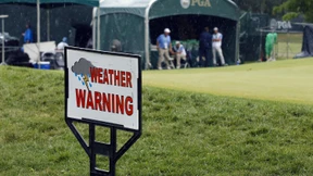 Der große Regen verhindert Putten und Chippen