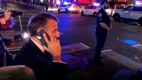 Macron muss wegen Trump zu Fuß gehen