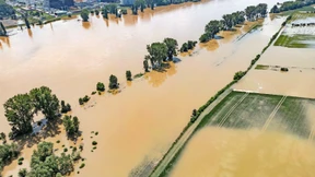 Starke Schäden durch Hochwasser bei Bauern