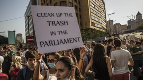 Beirut versinkt im Müll