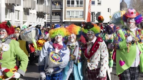 Fröhliche und friedliche Fastnacht