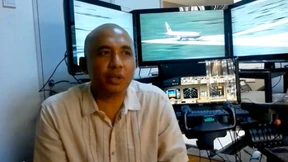 Der Chef-Pilot und sein Flugsimulator Marke Eigenbau 