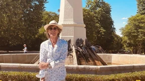 Mick Jagger ist als Touri unterwegs