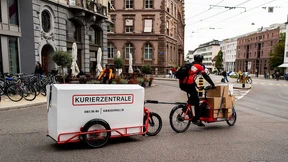 Fahrradanhänger für schwere Lasten