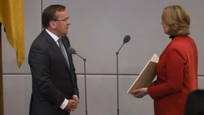 Boris Pistorius als Verteidigungsminister vereidigt