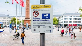 Waffenverbot auf Luisenplatz in Darmstädter Innenstadt