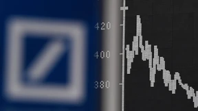 Deutsche Bank auf Rekordtief