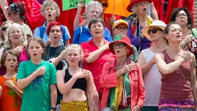Flashmob in Sydney für das Klima