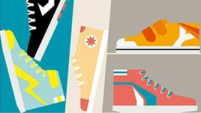 Stundenlanges Schlangestehen für den Schuhkauf