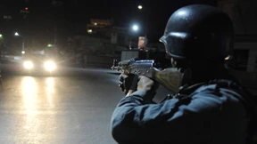 Feuergefecht im Diplomatenviertel