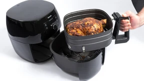 Einmal Hähnchen mit Pommes, bitte!