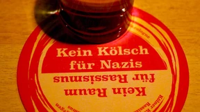 Bierdeckel gegen die AfD