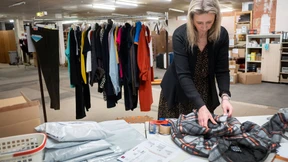 Wenn Händler Päckchen packen