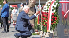 Steinmeier ehrt Opfer des Warschauer Aufstands