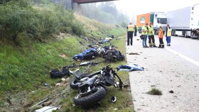 Vier tote Motorradfahrer bei schwerem Unfall