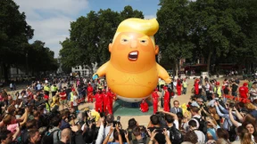 Baby-Ballon zur Begrüßung in London