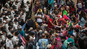 Neue Migrantenkarawane mit Gewalt gestoppt