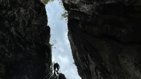 Aufzug in die Wolken