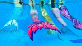 So wird Frau zur Meerjungfrau