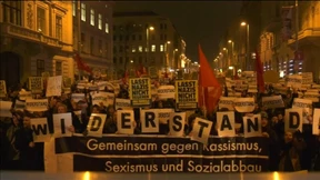Proteste gegen den Akademikerball