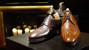 Keine braunen Schuhe in der City