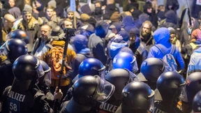 Festnahme und Verletzte bei Protest gegen AfD